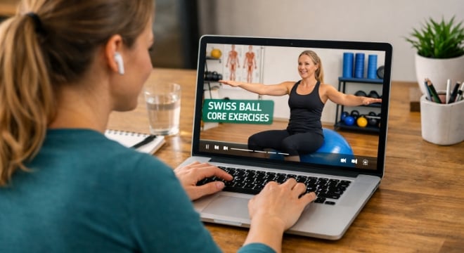 Swiss Ball exercise techniques